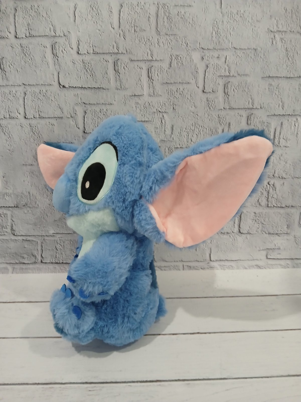 М'яка іграшка плюшева Стіч (Stitch) блакитний, 27 см (2692)