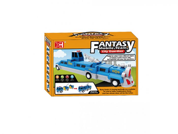 Дитяча іграшка конструктор магнітний транспорт 5 деталей XH885  XT®