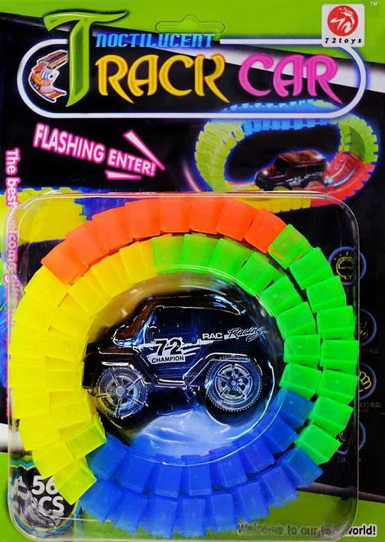 Дитяча іграшка машинка з гоночним треком Track Car 7210