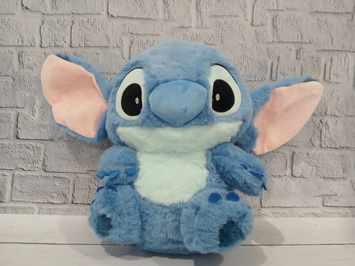 М'яка іграшка плюшева Стіч (Stitch) блакитний, 27 см (2692)