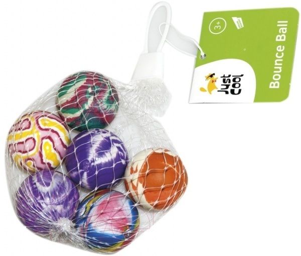 Дитяча іграшка м'ячик стрибунець діаметр 3 см 624-3A Just Cool ціна за 1 м'ячик