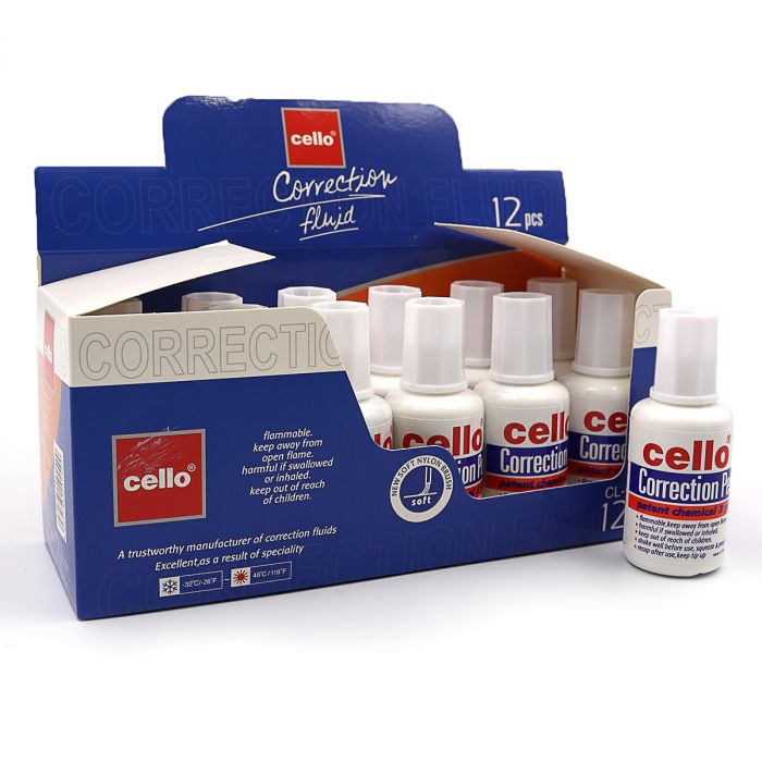 Коректор з пензликом Cello 12ml CL149