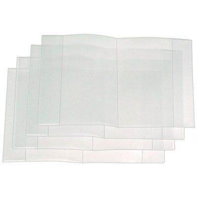 Обкладинка для зошитів 50мкм набір 10шт. TIKI 51432-TK