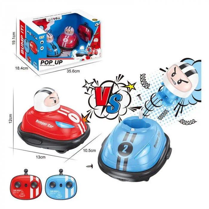 Дитяча іграшка гра бої на радіокерованих машинках Bumper Car набір 2 шт, 0355-1 JZL