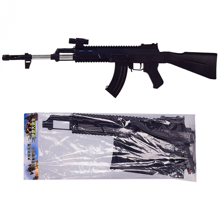 Дитяча іграшка автомат що стріляє пластиковими кульками (977-2) лазер