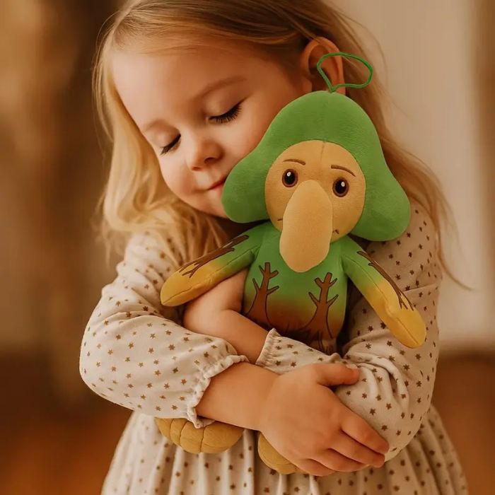 М'яка іграшка Брр Брр Патапім мавпа дерево з хоботком 30 см серія італійські меми (Brr Brr Patapim Brainrot memes) 3437