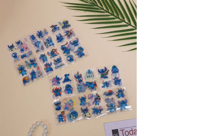 Наліпка Стіч (Stitch), ціна за 1 аркуш (3996)
