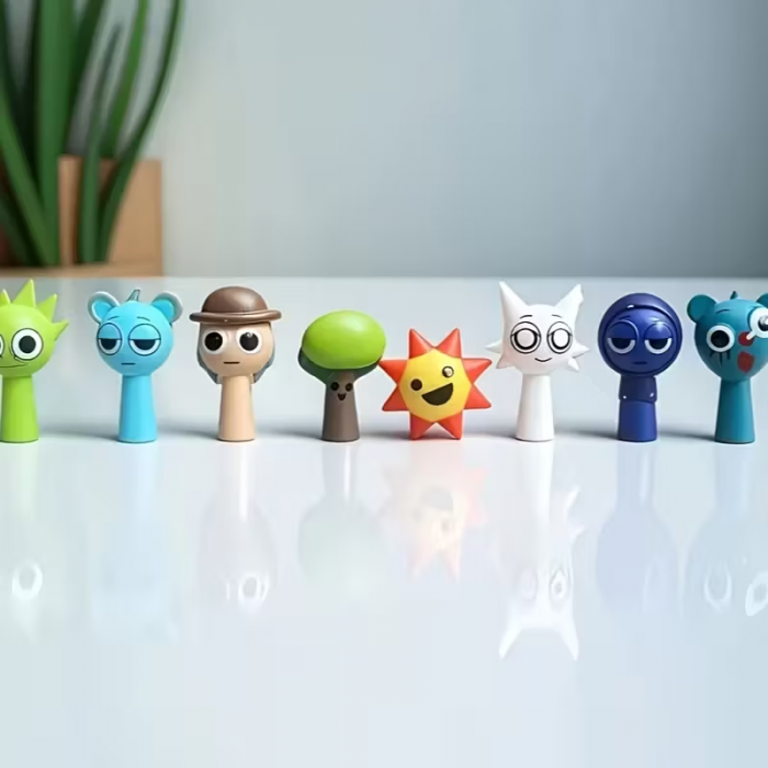 Дитяча іграшка фігурка Спрункі (Sprunki) набір 50 шт, персонаж гри Incredibox (3809)