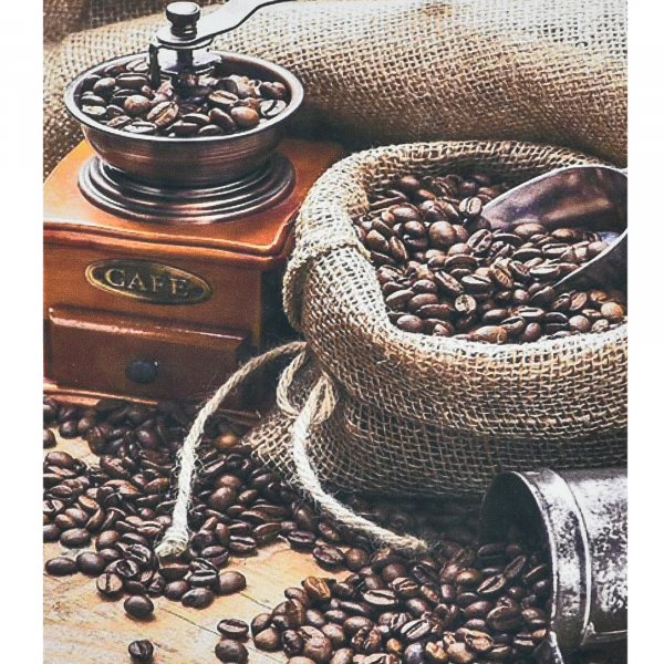 Набір для творчості алмазна картина Тепло кави Strateg розміром 30х40 см (HEG87060)