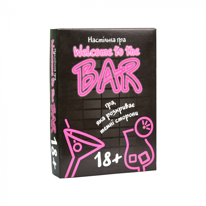 Настільна гра карткова розважальна Welcome to the BAR ( Вік 18+) 30353 