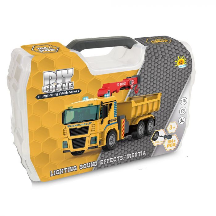 Дитяча іграшка машинка конструктор 104 деталі 3203-3 TONGYANG®