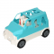 Дитяча іграшка машинка сортер 6 елементів (бірюзовий) Smart Wheels 40062 Тигрес