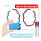 Великий набір 30шт картки - вправи для розвитку дитини (№1,2,3-А5) тренування мозку (60 вправ,розмір А5,рівень 1,2,3)