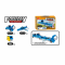 Дитячаі іграшка конструктор пазл магнітний, серія  транспорт, 9 детатей XH886 XT (4549)