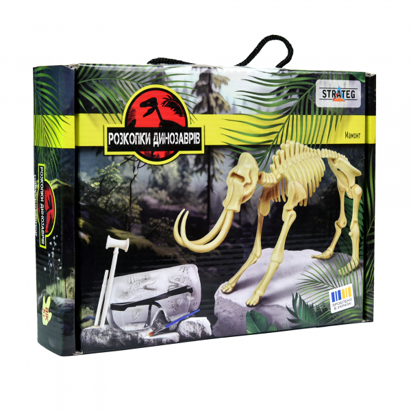 Набір для творчості Розкопки динозаврів. Мамонт (укр), 30834 Набір для творчості Розкопки динозаврів. Мамонт (укр), 30834