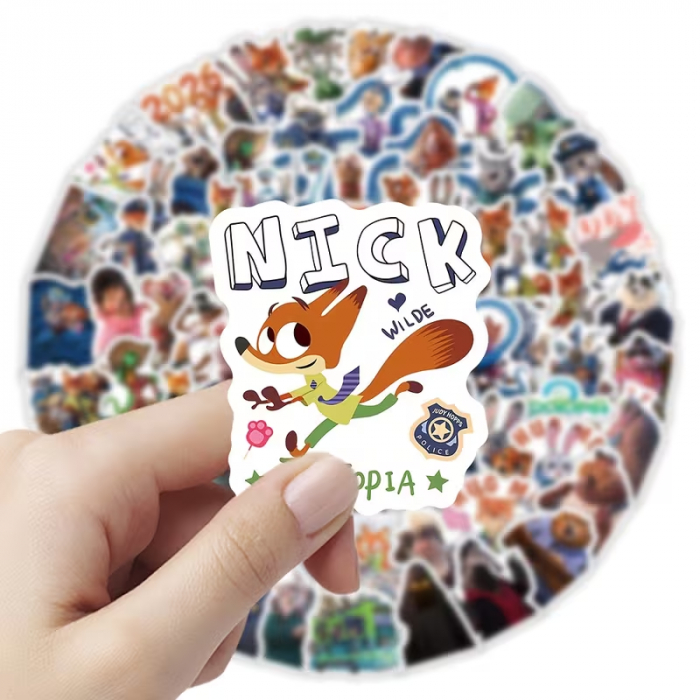 Наліпка Зоотрополіс Movie Zootopia, набір 103 шт (4513)