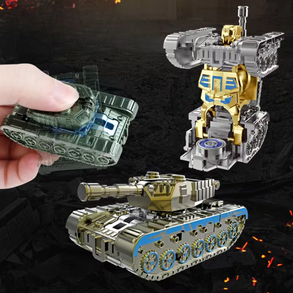 Дитяча іграшка спінер антистрес трансформер (4509) танк