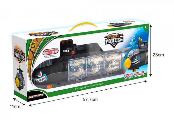 Дитяча іграшка підводний човен з машинками P863-A PENGRONG®