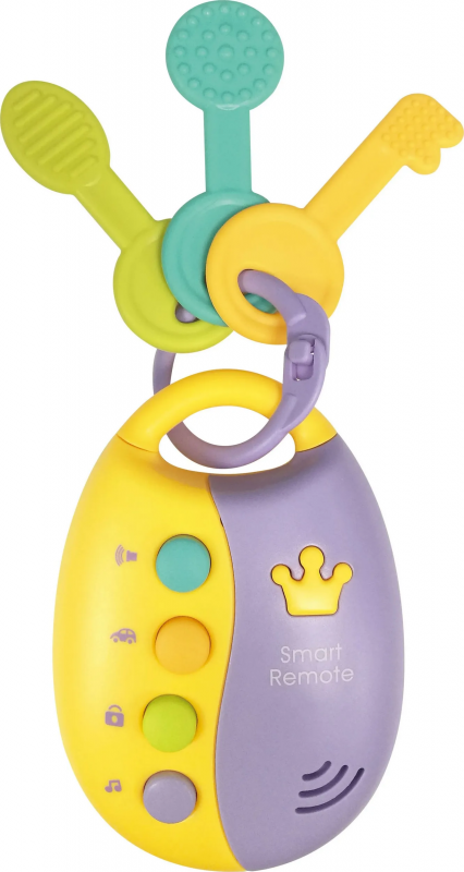 Дитяча іграшка для малюка ключі автомобільні зі світлом і звуком HE8026 HUANGER