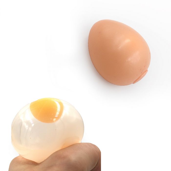 Дитяча іграшка антистрес м'якалка яйце 9674 розмір 6 см