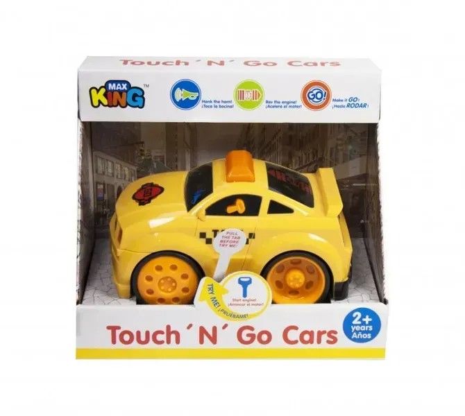 Дитяча іграшка машинка сенсорна таксі, 45403ABC, 31503ABC MAX KING