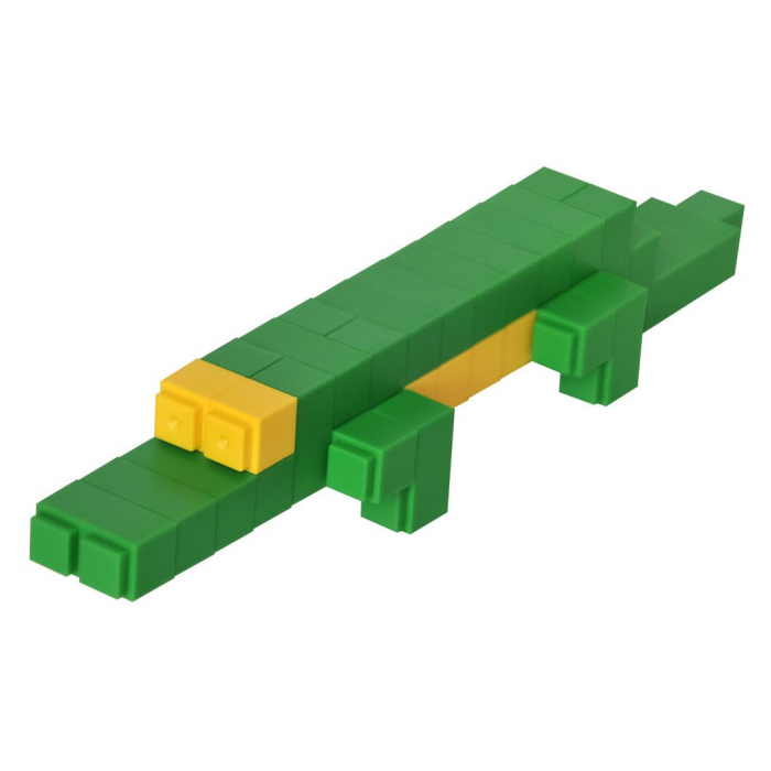 Дитяча іграшка конструктор брікс, сюжет тварини, 600 середніх деталей 40015 Тигрес