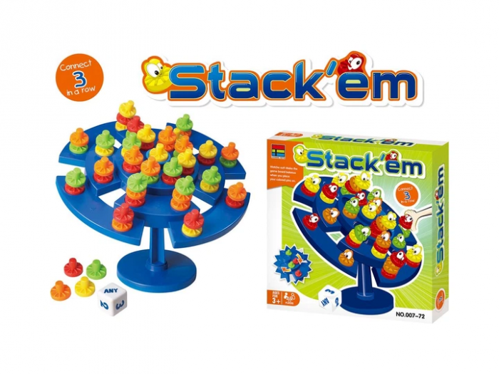 Настільна гра Гра балансуючі ковпачки 007-72 KINGSO TOYS