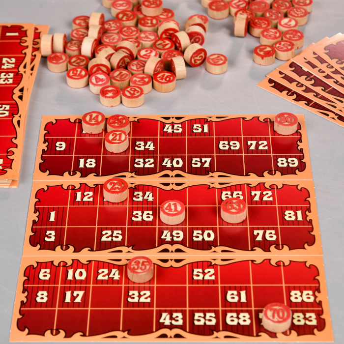 Настільна гра Strateg Лото традиційне (30488) ( Вік 6+) Відео в описі