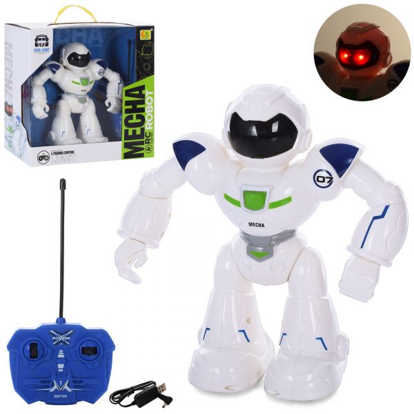 Дитяча іграшка робот 24 см 935-12 радіокерування іздить світло на акумуляторі