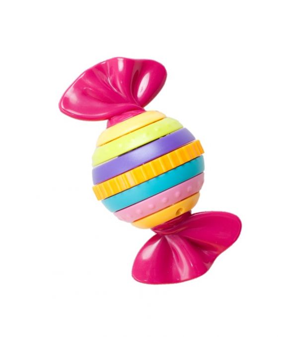 Дитяча іграшка брязкальце тріскачка цукерка MOMMY LOVE-ELECTRONIC 939-1