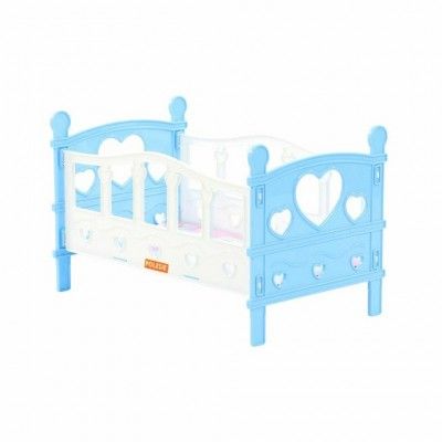Дитяча іграшка ліжечко збірне для ляльки пупса 62048