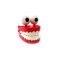 Дитяча іграшка заводна для розваг зуби з очима SY-168