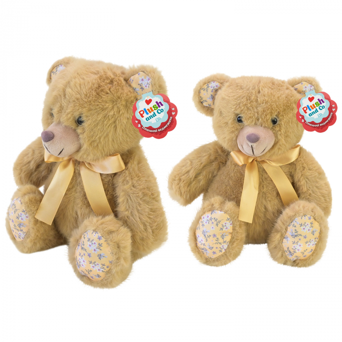 М'яка іграшка плюшевий ведмедик (ведмежа) 30 см Plush and Co (4153)