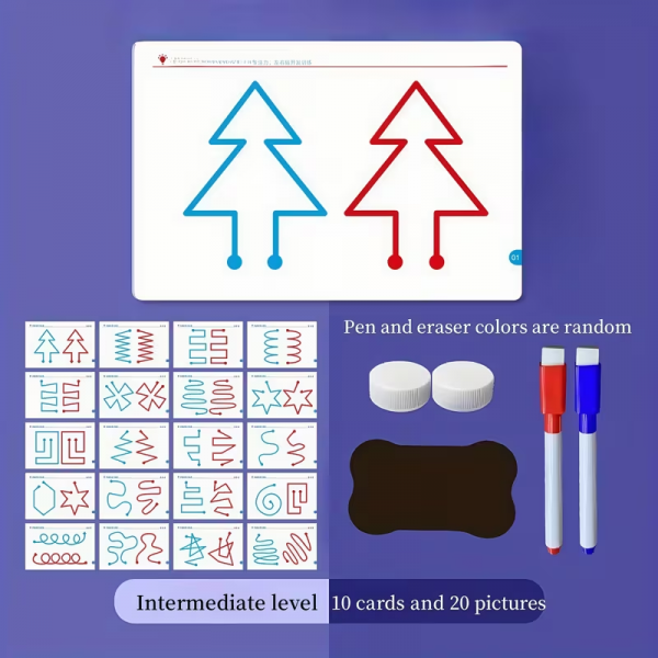 Набір №2 картки для тренування лівої та правої півкуль головного мозку (4588) головоломка та антистрес, відео в описі
