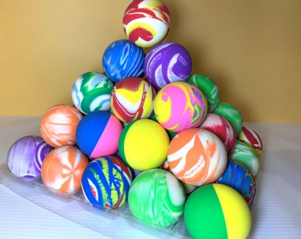 Дитяча іграшка м'яч (куля) стрибун, матеріал каучук (гума), діаметр 4,5 см (9027-4.5) кольори в асор Дитяча іграшка м'яч (куля) стрибун, матеріал каучук (гума), діаметр 4,5 см (9027-4.5) кольори в асор