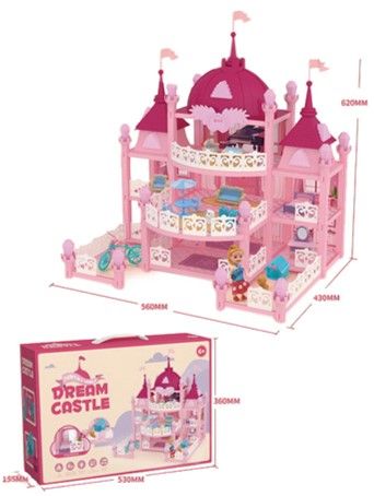 Дитяча іграшка замок принцеси будиночок для ляльки 111-20 SHANTOU YISHENG