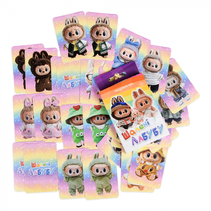 Карткова гра " Шалені Лабубу" ( Вік 4+) (30926)
