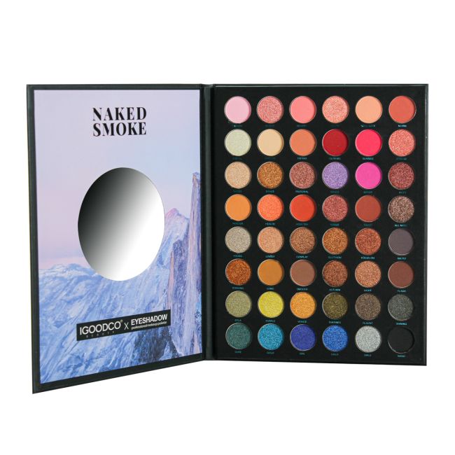 Дитяча декоративна косметика IGOODCO Naked smoke IG2940 палетка тіней для повік (48 відтінків)