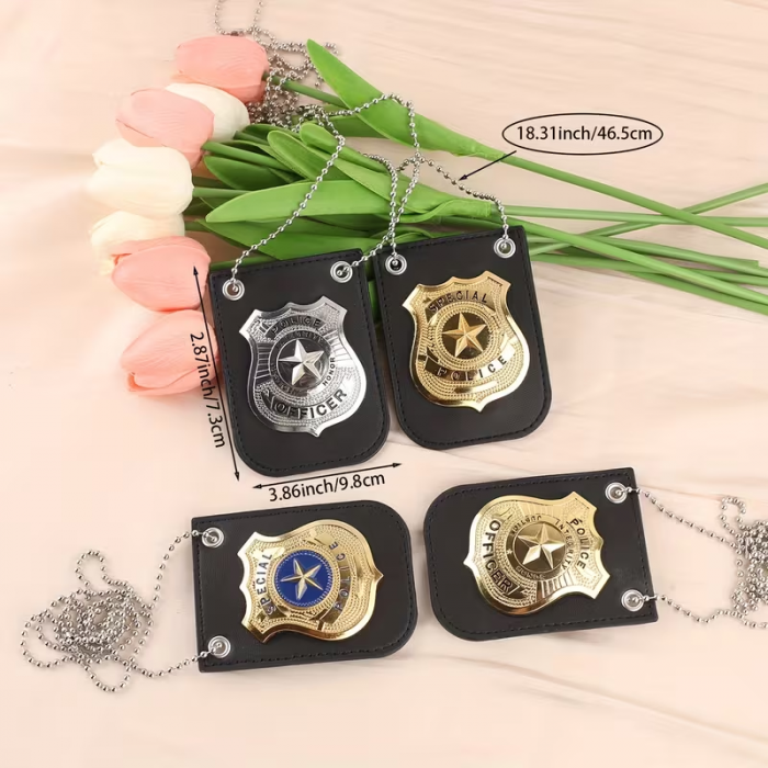 Дитяча іграшка поліцейський жетон значок Зоотрополіс Movie Zootopia, 4 види (4550) ціна за 1 шт