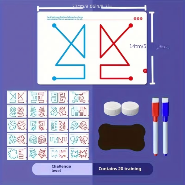 Гра №3 головоломка та антистрес для тренування лівої та правої півкуль головного мозку (4585) відео в описі