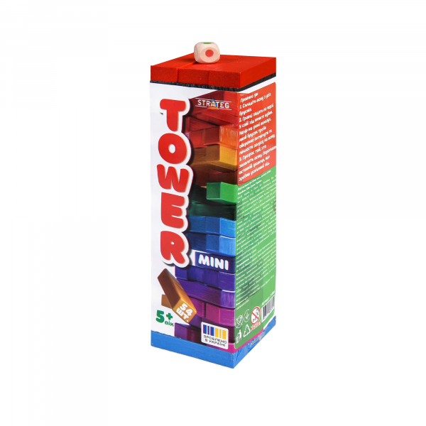 Настільна гра Strateg TOWER MINI (31064) ( Вік 5+)