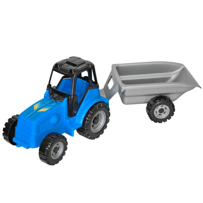 Дитяча іграшка трактор з причіпом (40093)