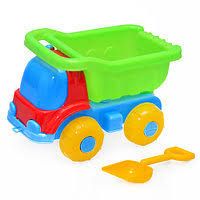 Дитяча іграшка машина Джмелек, вантажівка з лопаткою KW-07-718