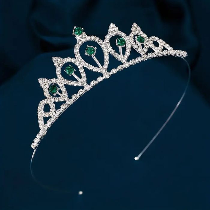 Діадема (тіара) корона колір срібло (silver), матеріал метал tiara 3984 Діадема (тіара) корона колір срібло (silver), матеріал метал tiara 3984