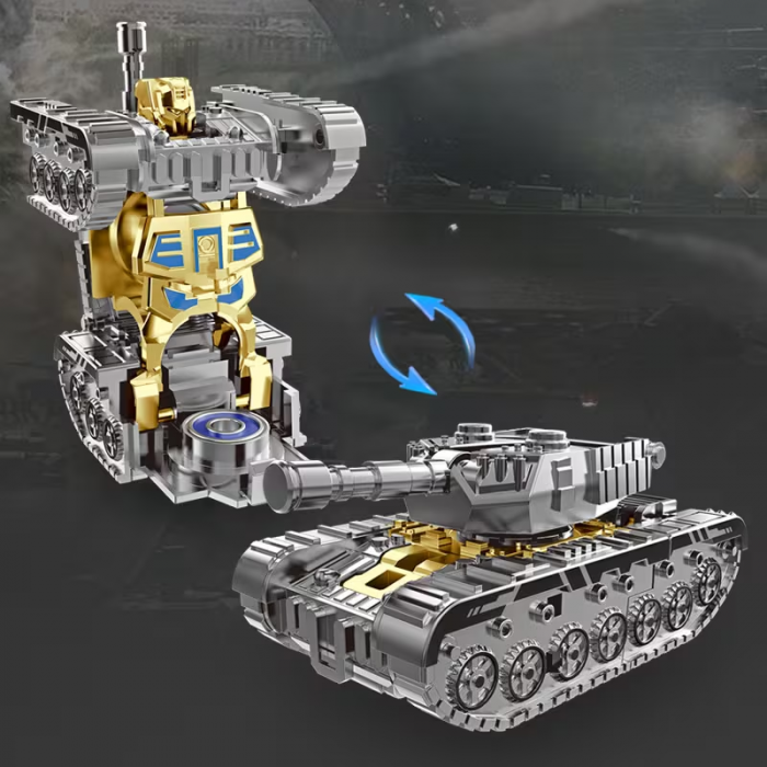 Дитяча іграшка спінер антистрес трансформер (4509) танк