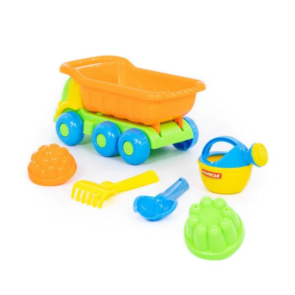 Дитяча іграшка набір для ігор з піском 4304 машинка самоскид