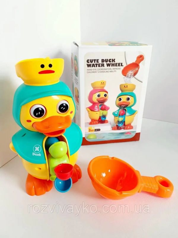 Дитяча іграшка для ванної для гри у воді качка BBQ18008