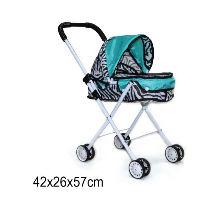 Дитяча іграшка коляска візок для ляльки пупса зимова 581-9