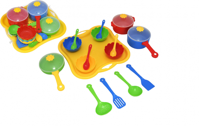 Набір посуду столовий "Ромашка" 19 ел.