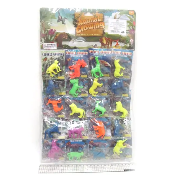 Дитяча іграшка виростайка у воді 6 см серія тварини в асортименті (3921,4545)